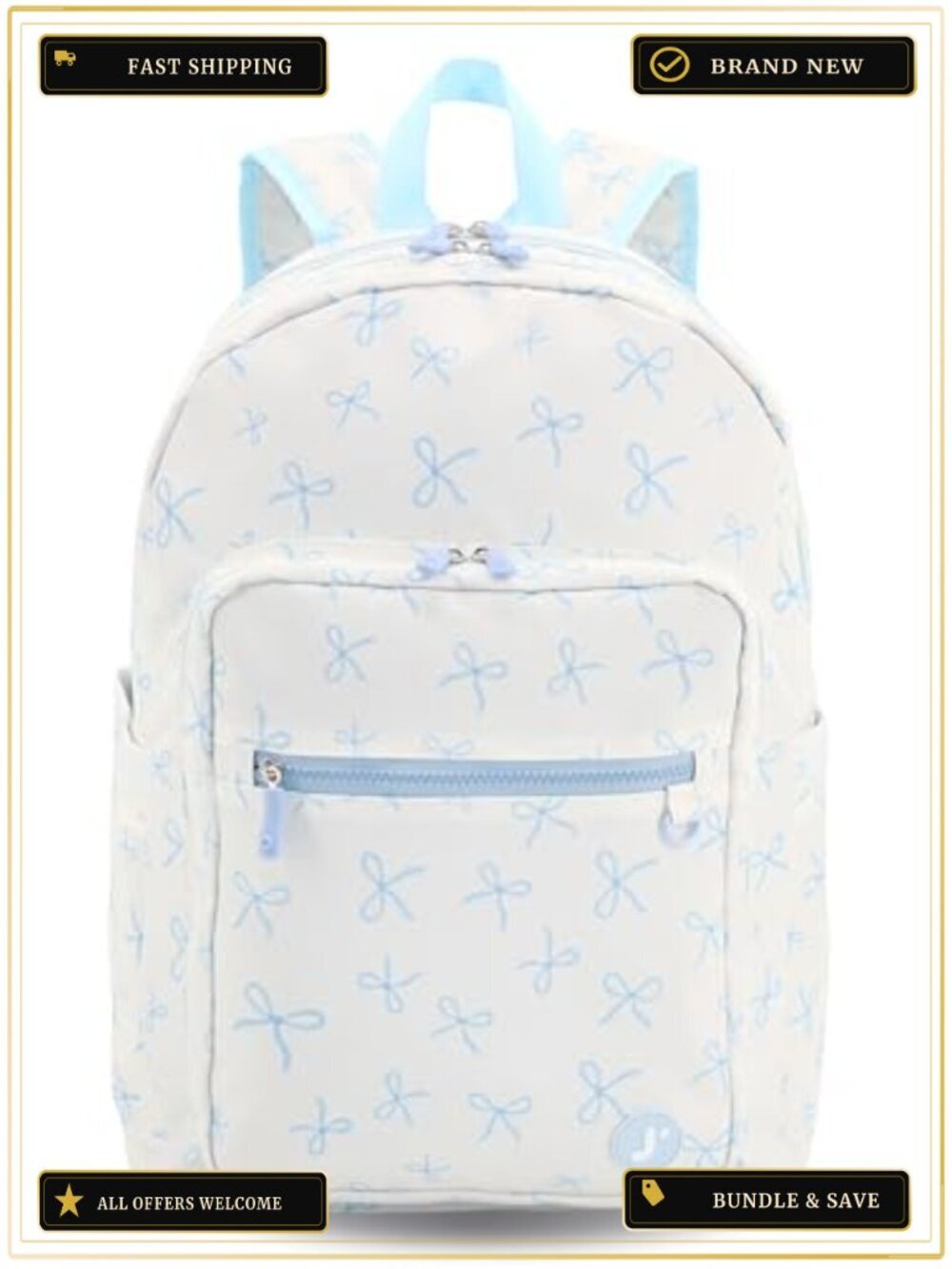 Laptop Backpack with Luggage Sleeve, Water Resistant, 25L, 16in Laptop
